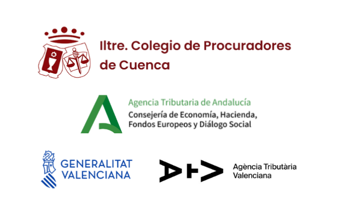 Acuerdo del Iltre. Colegio de Procuradores de los Tribunales de Cuenca con la Agencia Tributaria de la Junta de Andalucía y el Gobierno de la Comunidad Valenciana